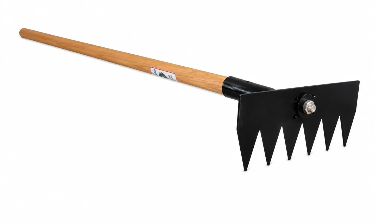 Fire Rake Chainsaw, 6 Teeth and Hoe, Same Handle as McLeod